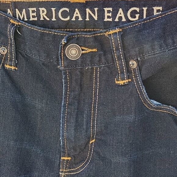 American Eagle dark jeans size 29/30 - Picture 2 of 4